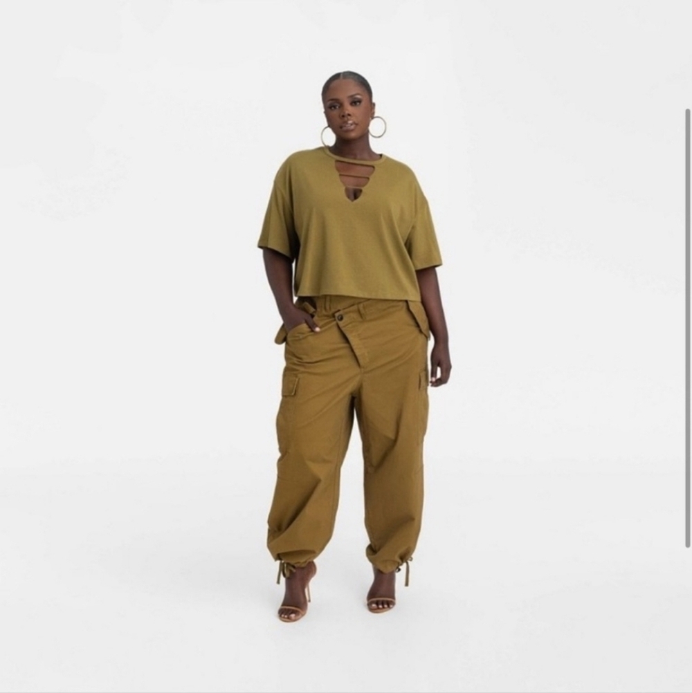 Women's Olive Joggers